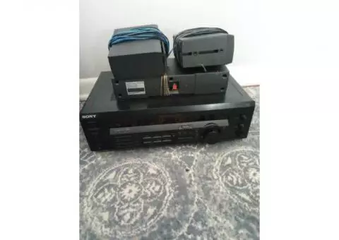 Sony stereo surround sound and 200 CD changer