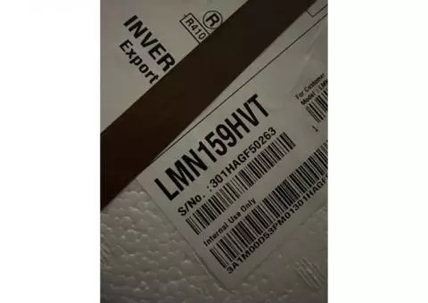 LG High Wall 15,000 BTU Mini Splits, New Open Box